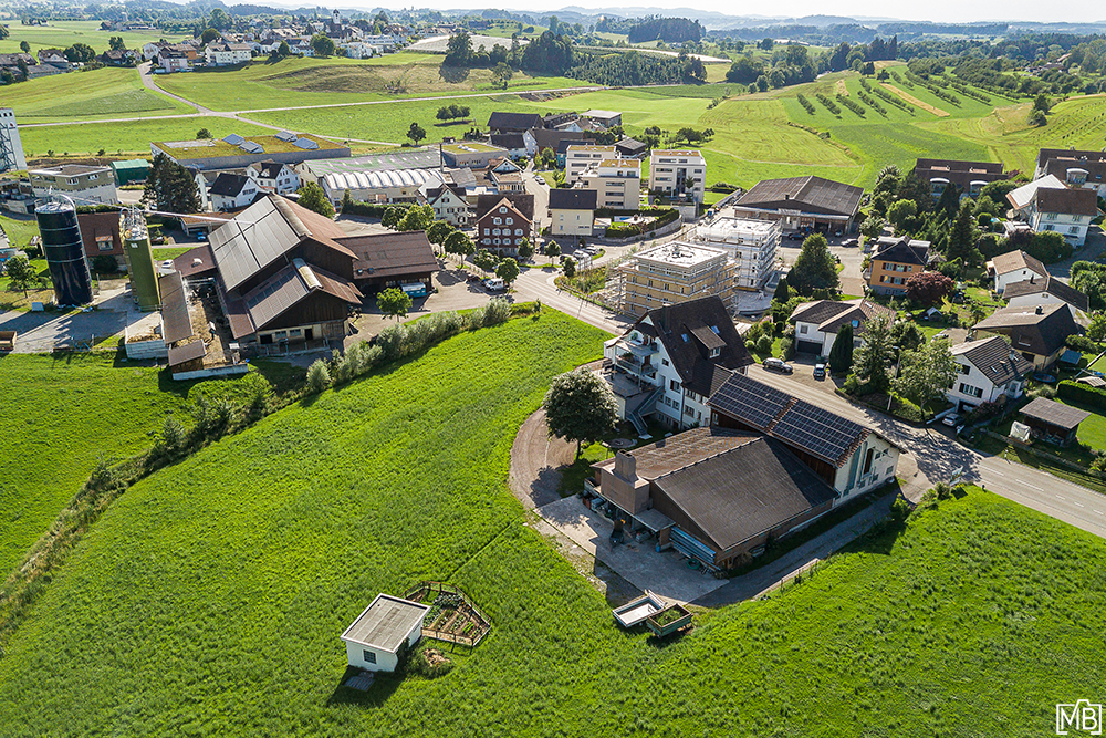 Drohnenaufnahmen Privatgrundstück Schweiz