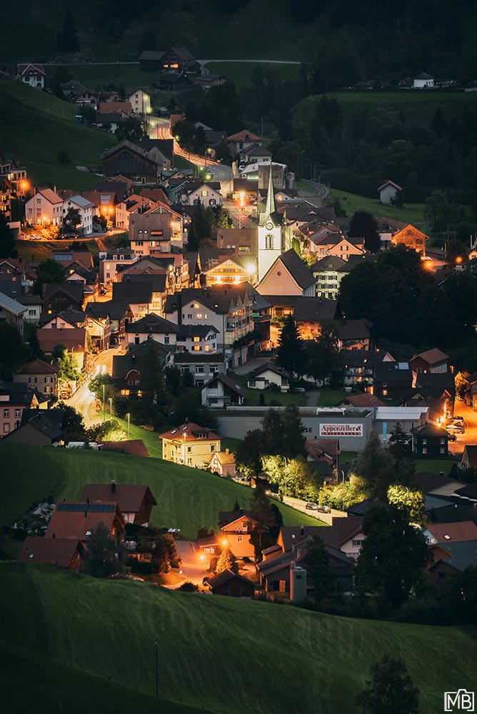 Städte und Dörfer Urnäsch Appenzellerland Ostschweiz Schweiz
